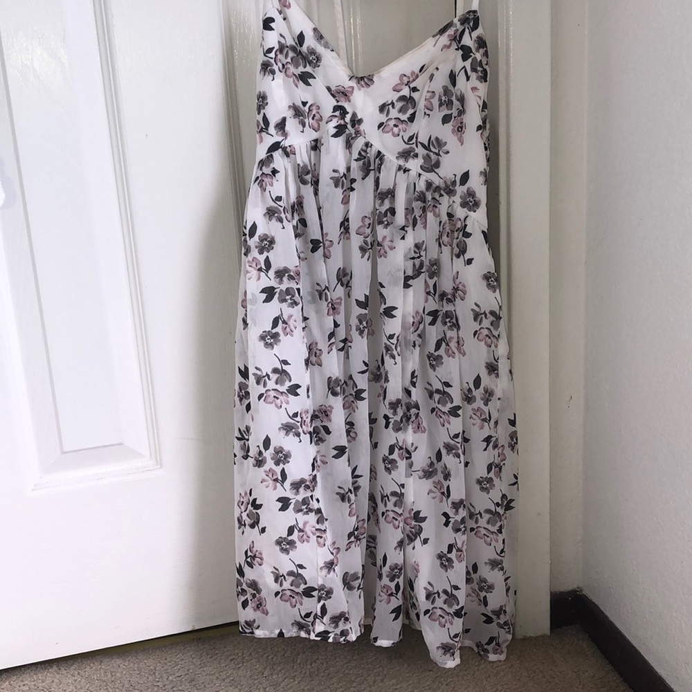 White Mini summer dress